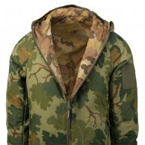 Helikon-Tex Reversible Wolfhound Hoodie Jacket Windpack - Mitchell Camo Leaf / Mitchell Camo Clouds - M