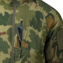 Helikon-Tex Reversible Wolfhound Hoodie Jacket Windpack - Mitchell Camo Leaf / Mitchell Camo Clouds - 3XL